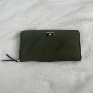 Olive Green Kate Spade Wallet